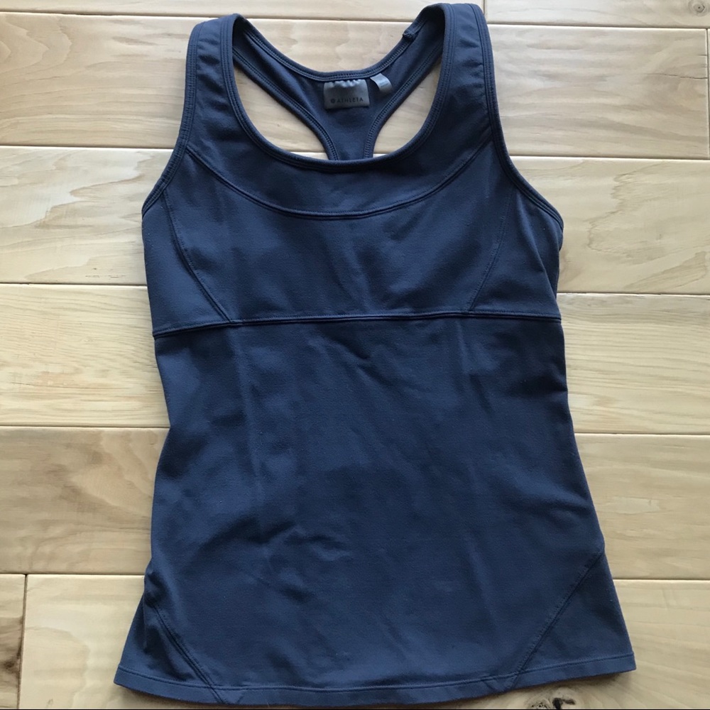Athleta Active Workout Tank Top Charcoal